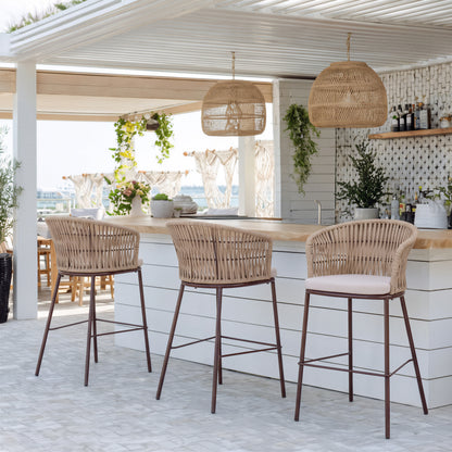 Freycinet Barstool (Set of 2) Natural