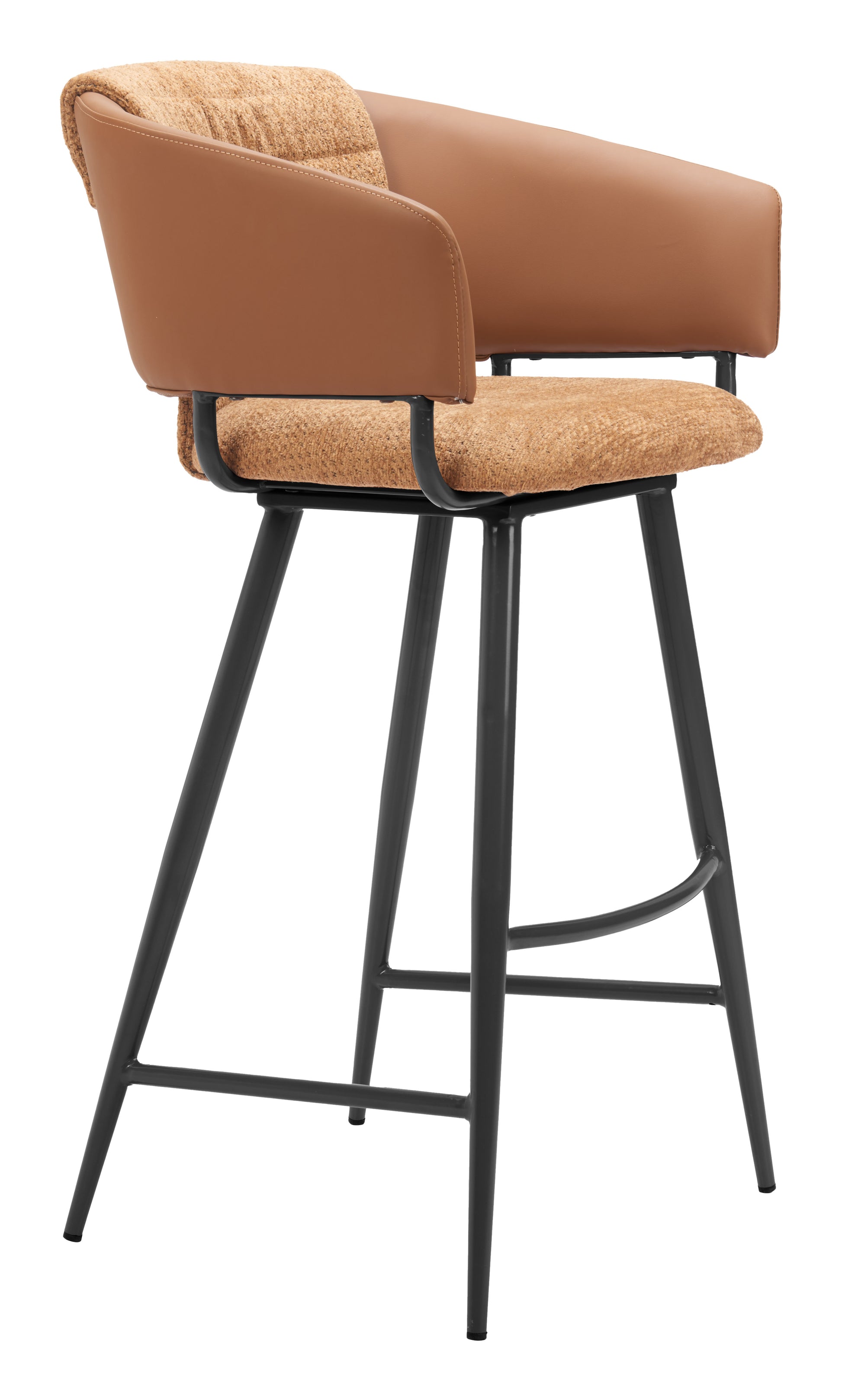 Juno Barstool (Set of 2) Brown